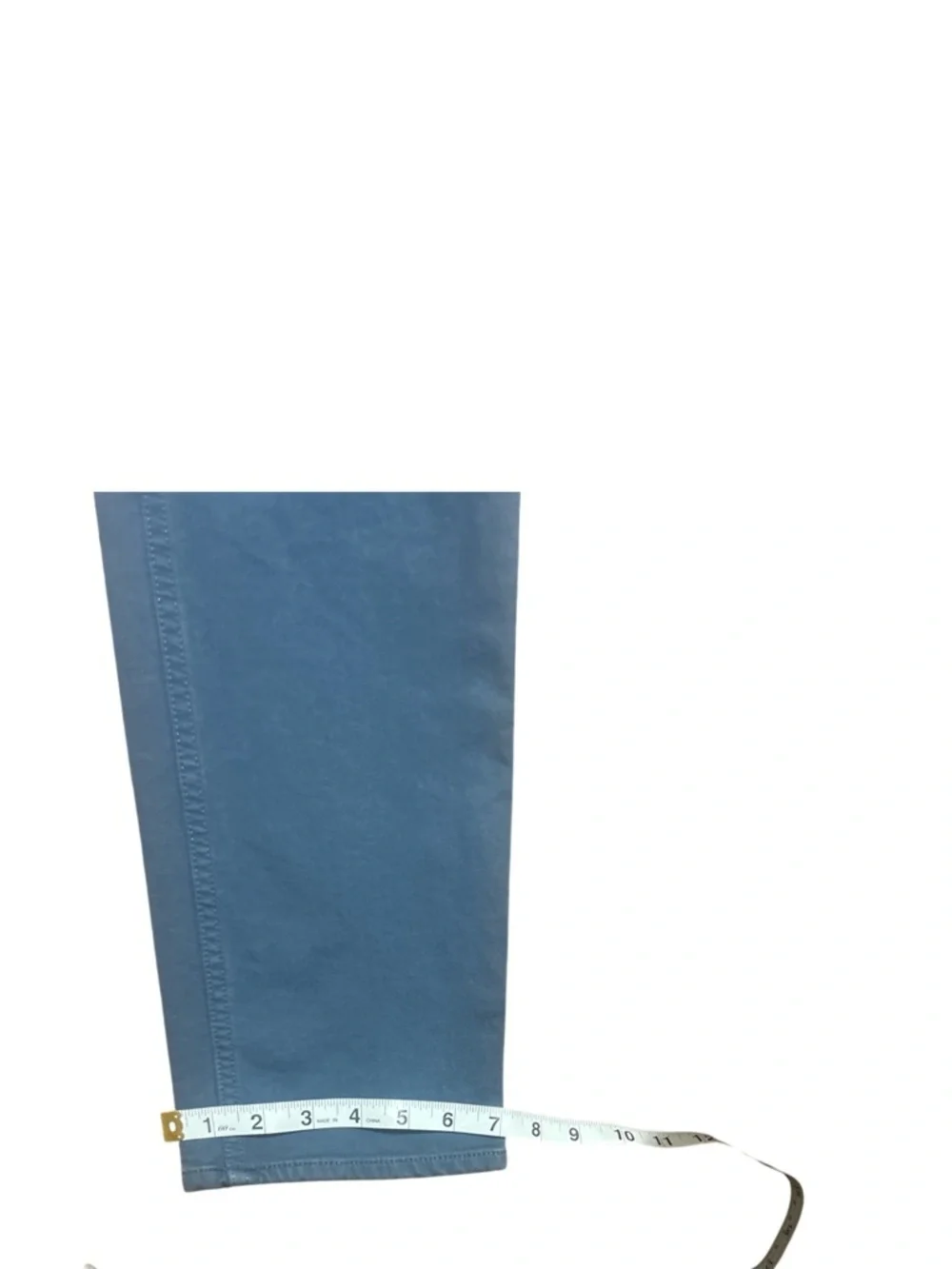Banana Republic Traveler Pants 33x30 Slate Blue Slim Fit Stretch Casual Chino